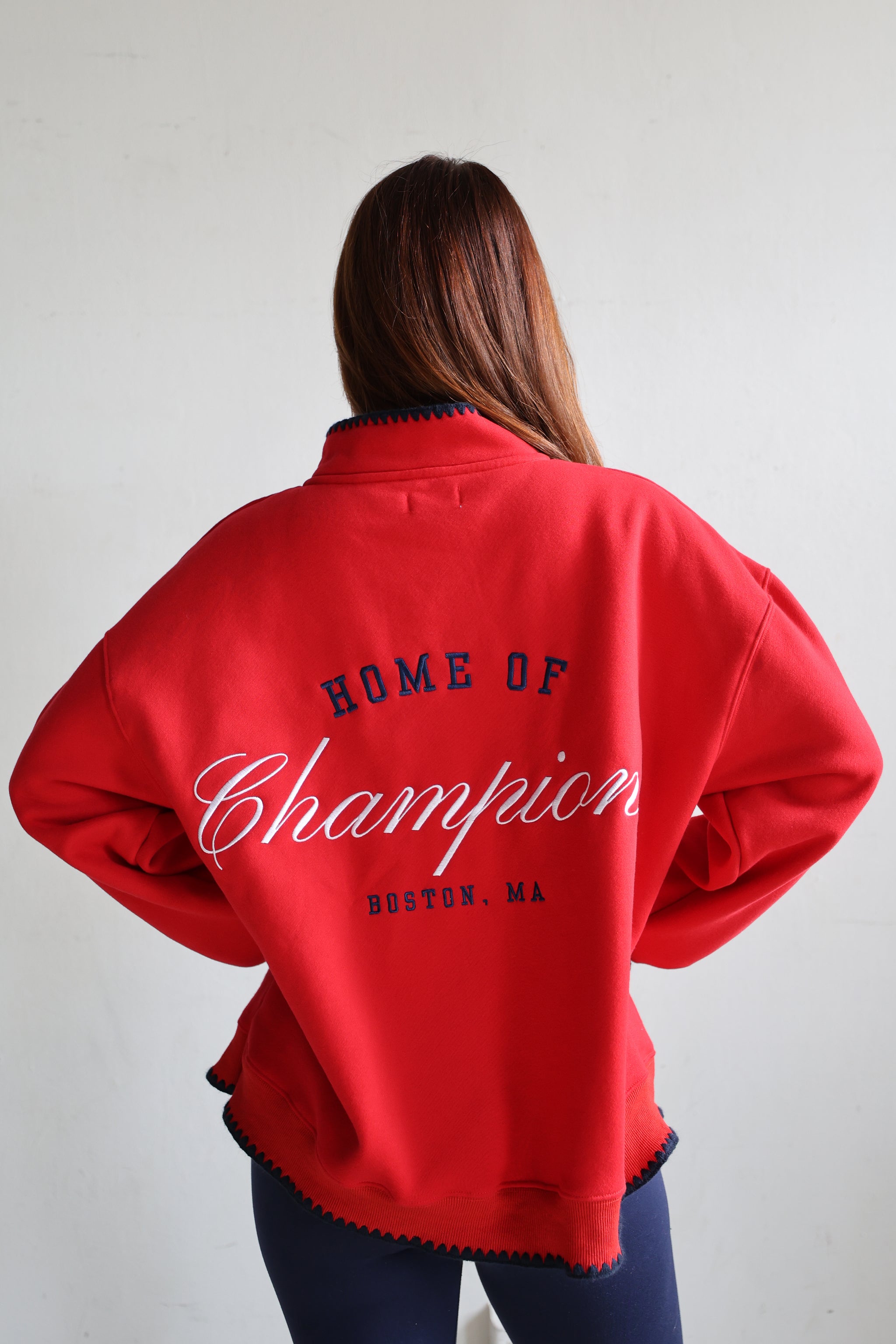CHAMPIONS QUARTER ZIP IN 