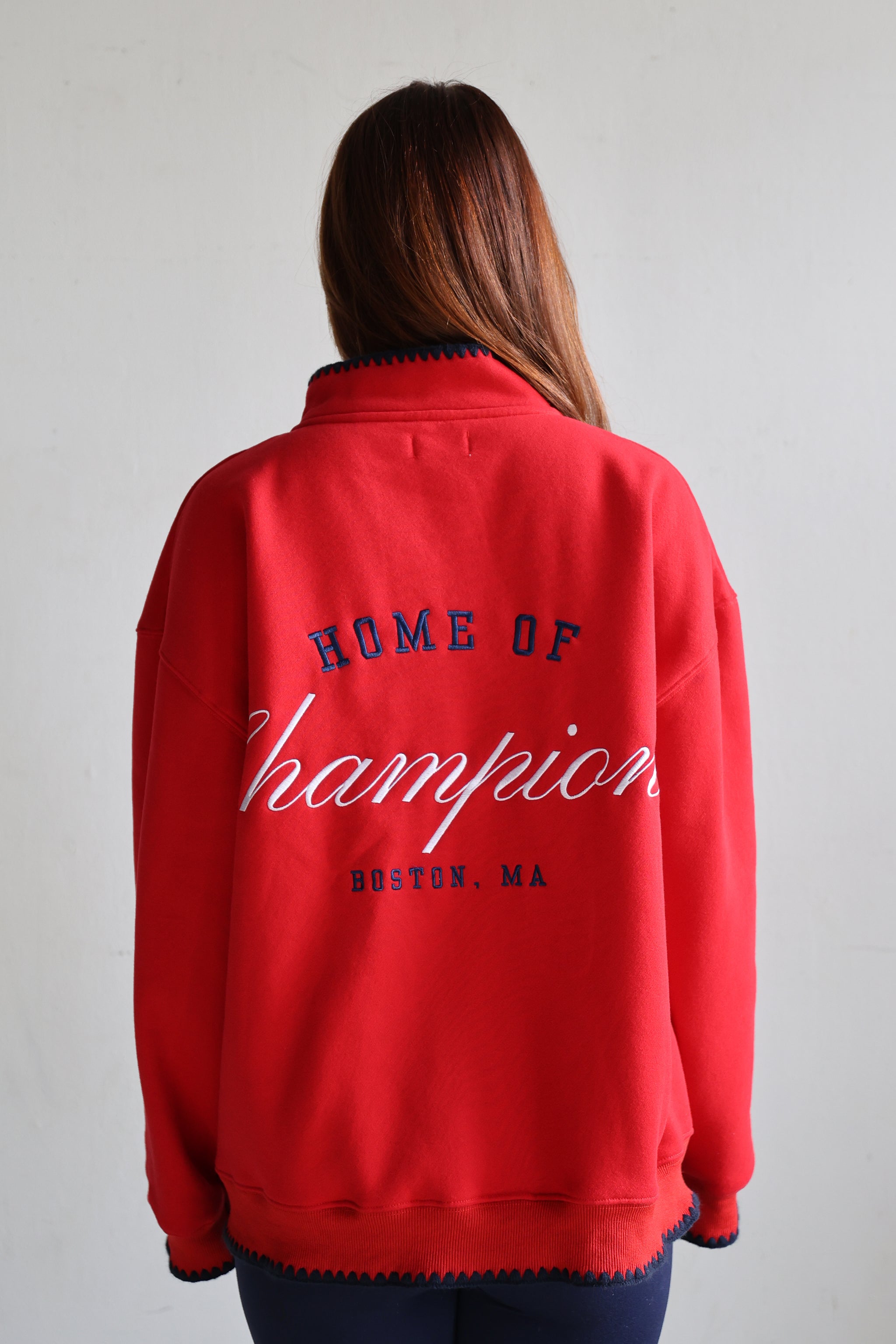 chapuri　1001 CHAMPIONS QUARTER ZIP IN 