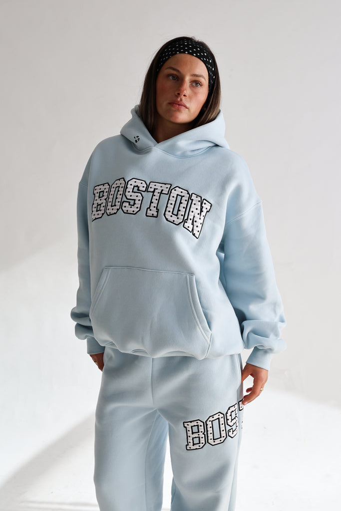 CITY HOODIE IN "COASTAL DOT"