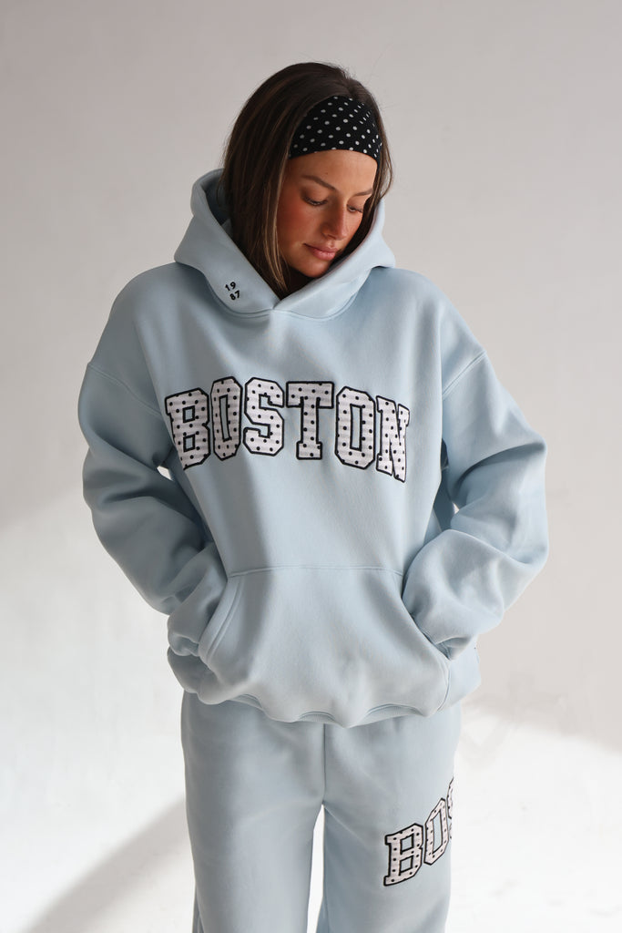 CITY HOODIE IN "COASTAL DOT"