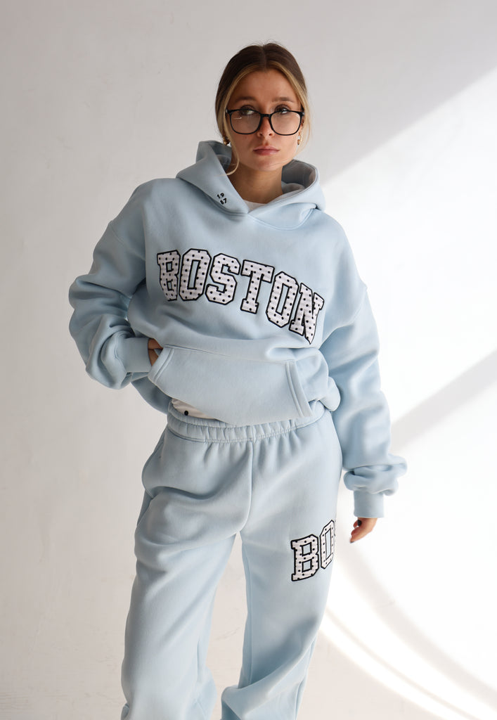 CITY HOODIE IN "COASTAL DOT"