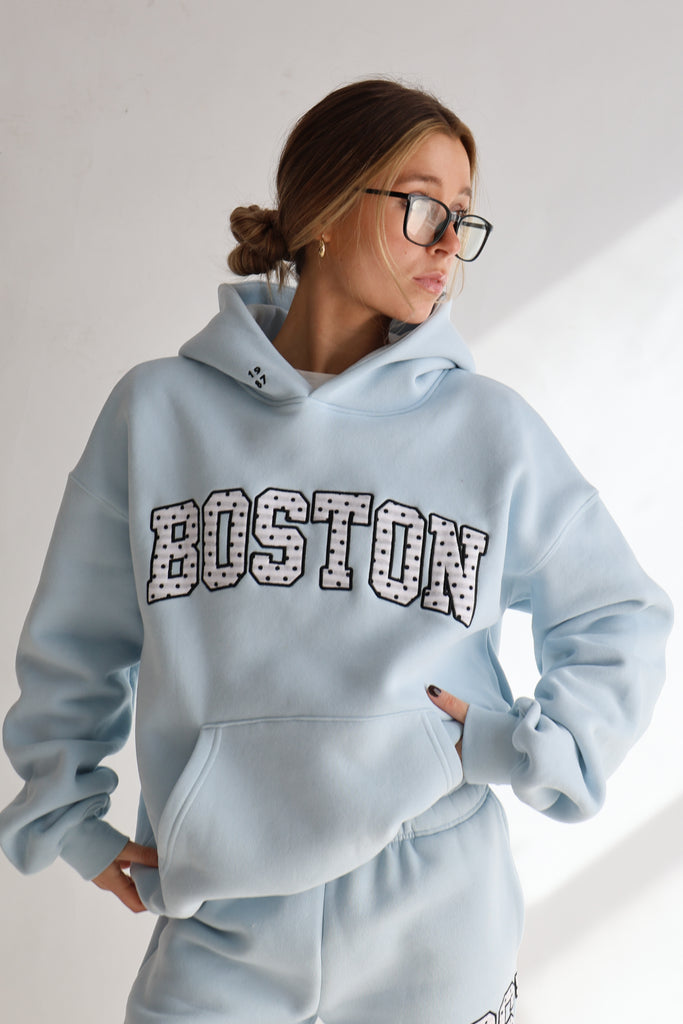 CITY HOODIE IN "COASTAL DOT"
