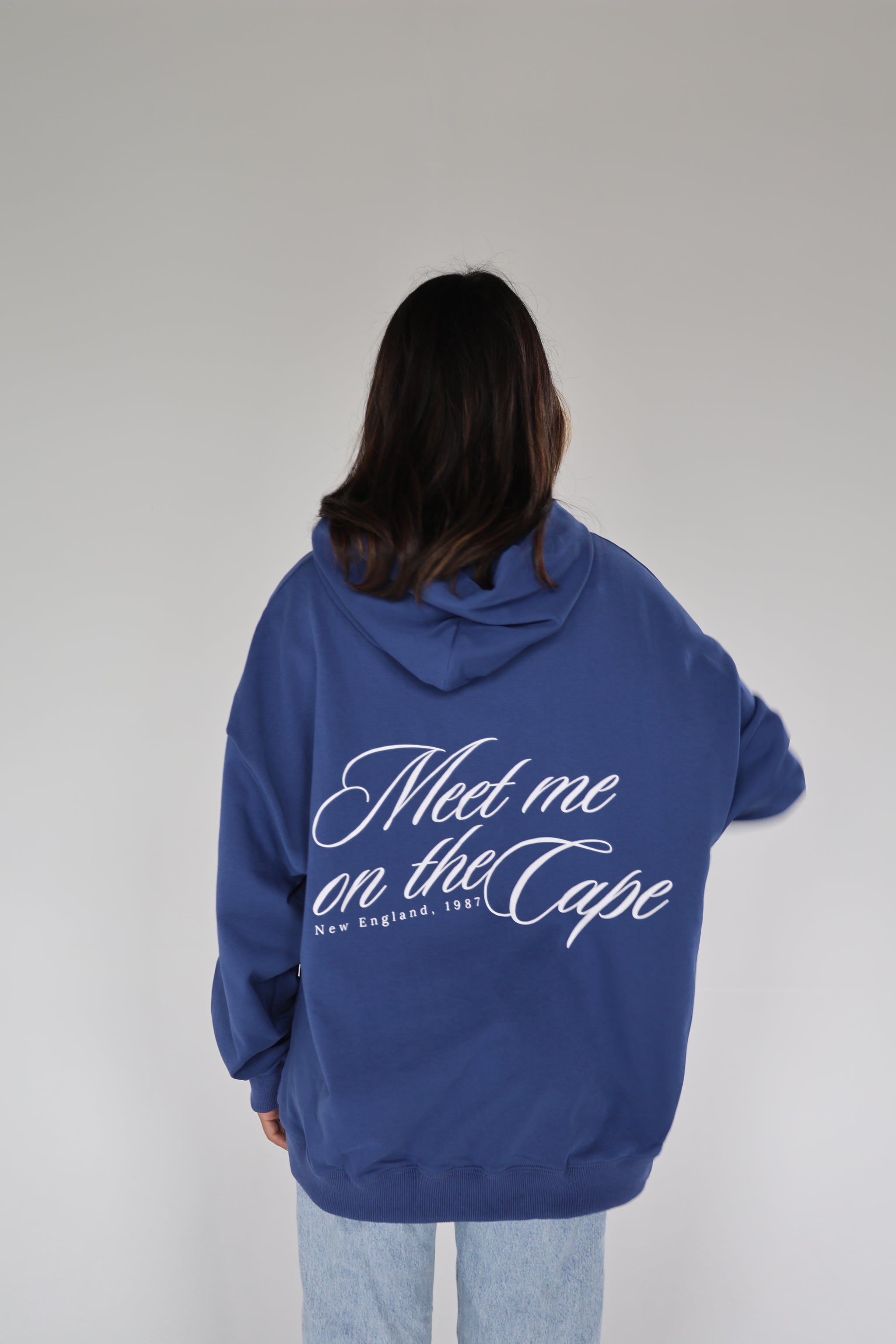 トレーナー/スウェット SEA 2-IN-1 VINTAGE  CAPE  HOODED SWEAT EASY HOODIE IN 