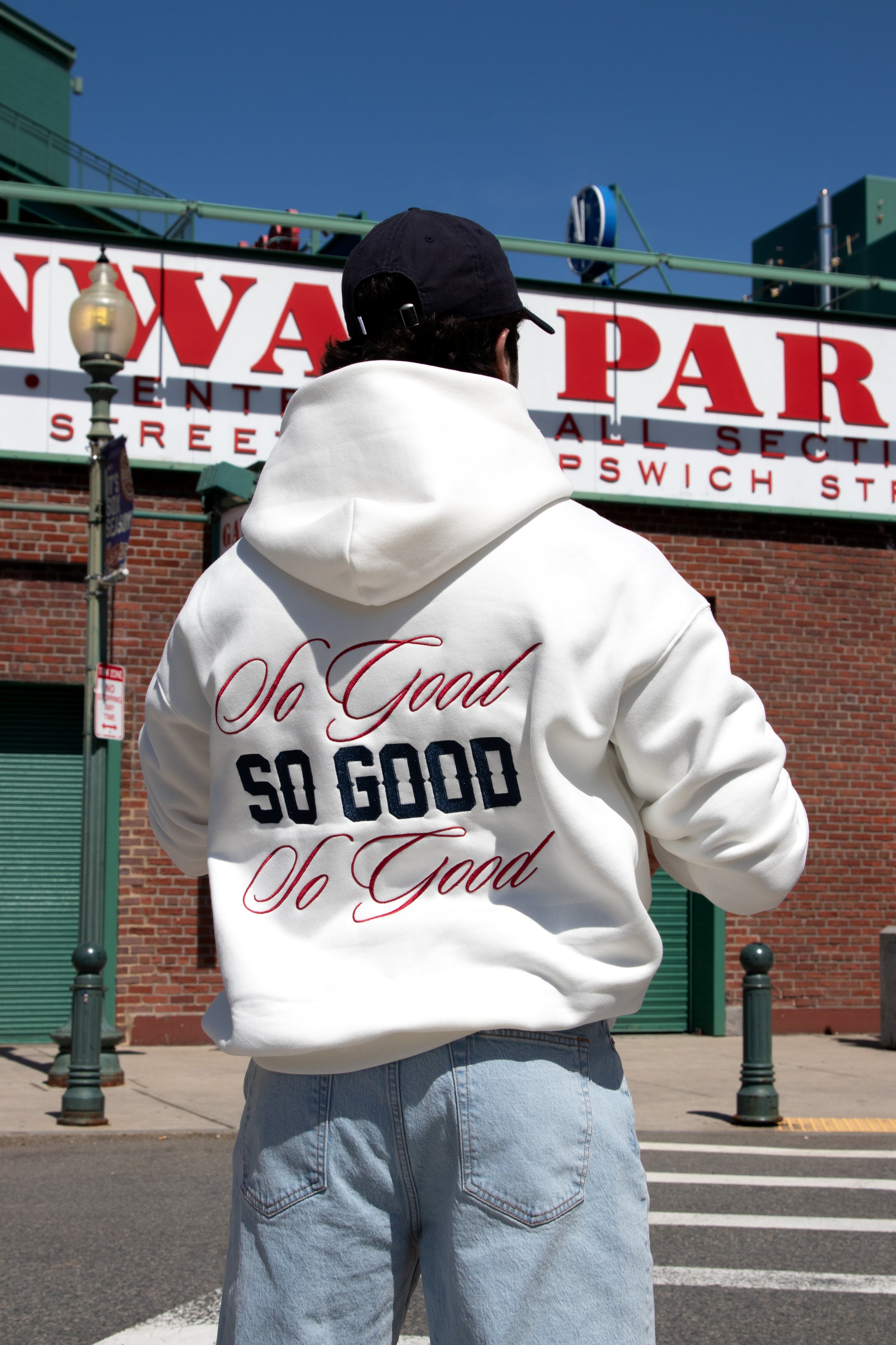 NAV Good Intentions パーカー S ホワイト 8TH INNING HOODIE IN 
