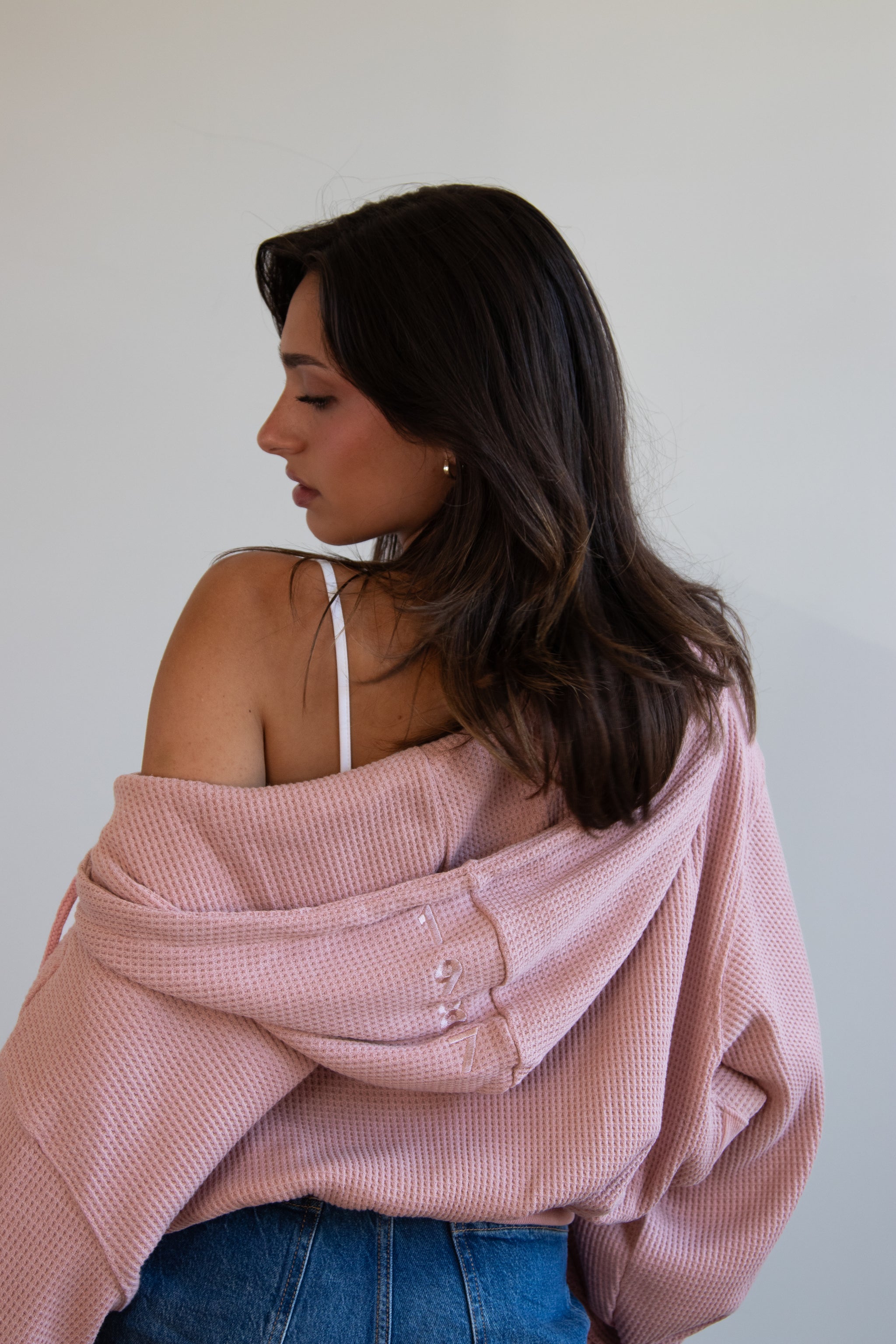 WEST END WAFFLE ZIP IN 